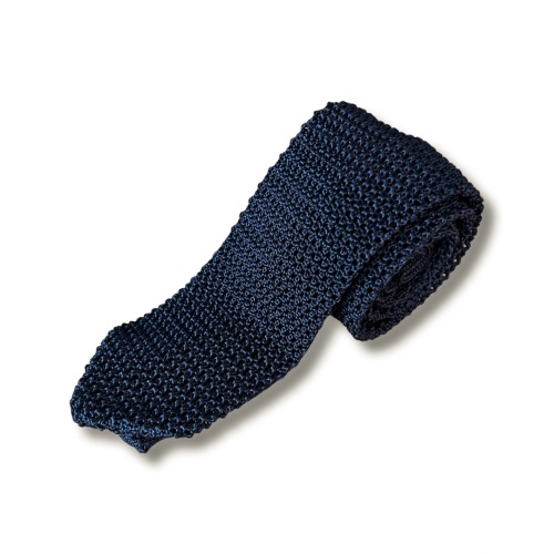 Silk Kint Tie (Navy)